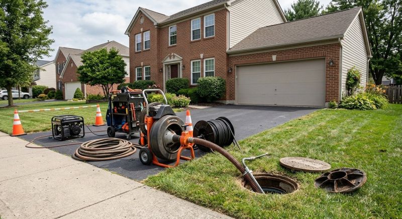 Clogged Sewer Repair in Fredericksburg, VA