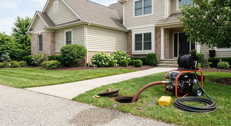 Clogged Sewer Repair in Fredericksburg, VA